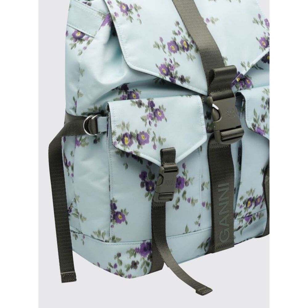 Ganni Backpack Woman Ice - Picture 3 of 3